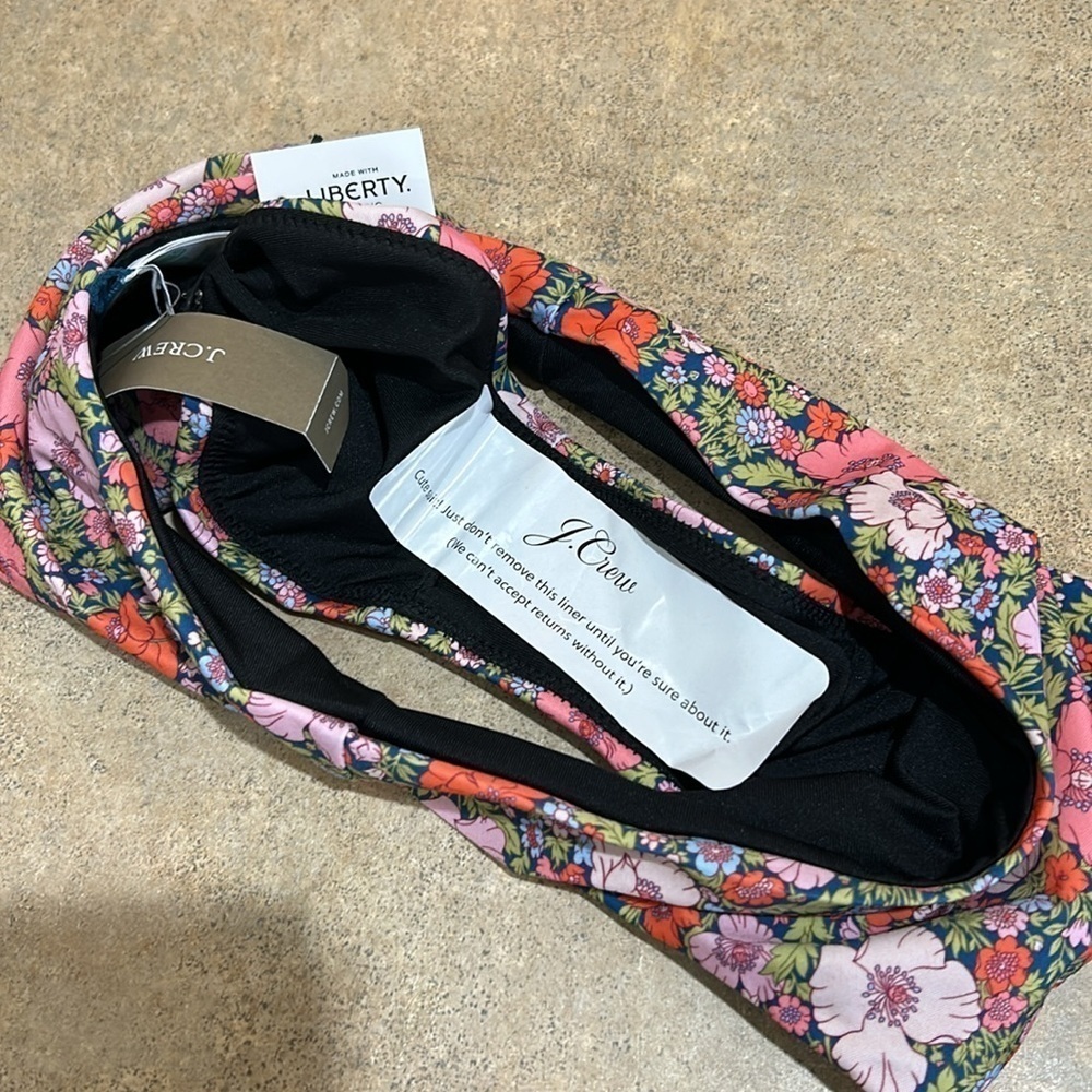 NWT J. Crew Liberty London Meadow Song Floral Bikini Bottom Size XXS - Picture 12 of 12